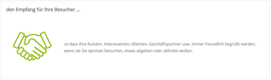 Virtual-Office24 Funktion